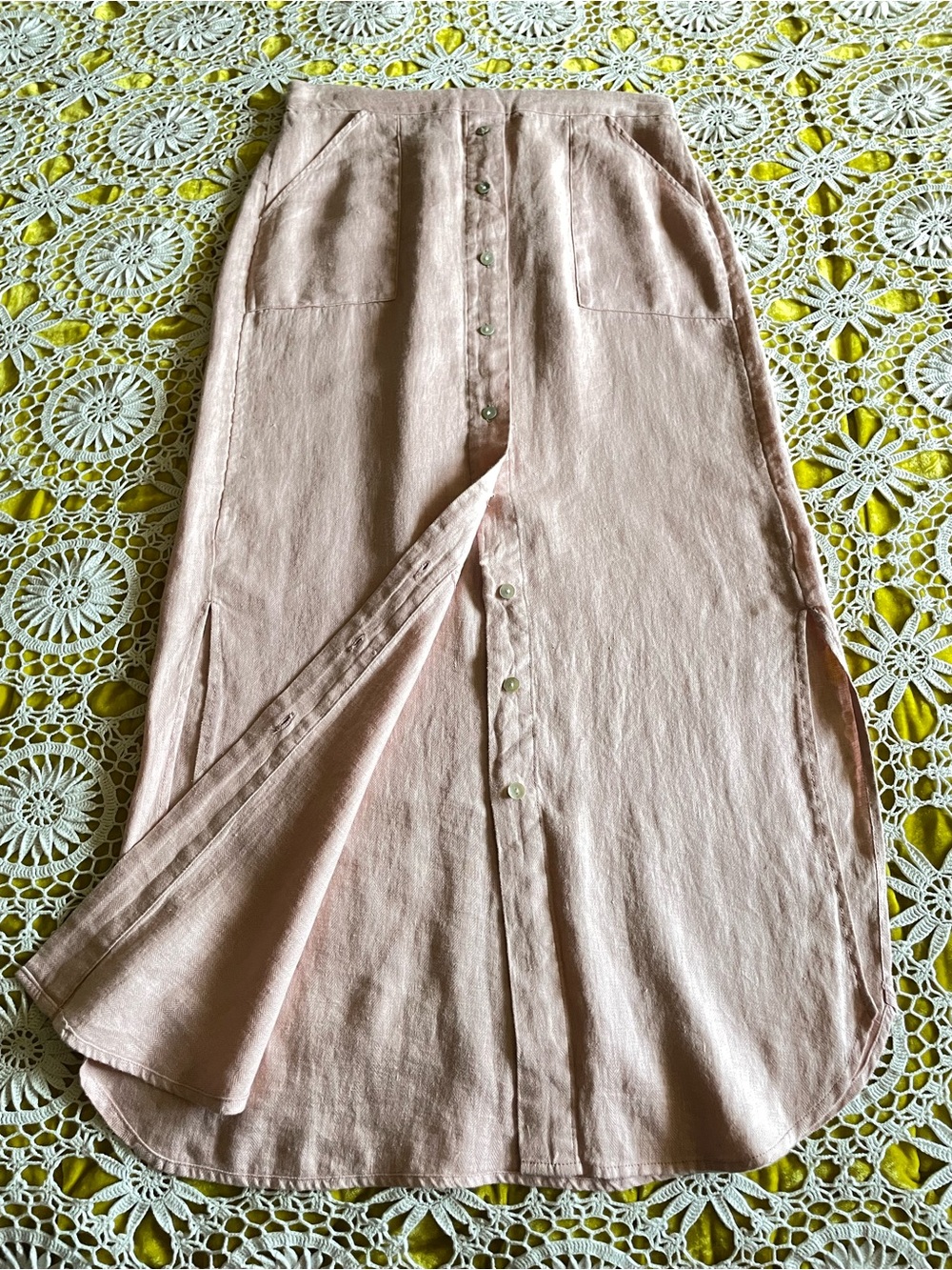 Linen maxi skirt - Picture 6 of 10